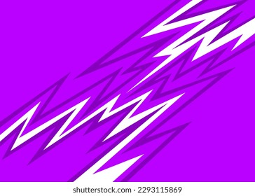 Abstract background with jagged lightning line pattern and with some copy space area
