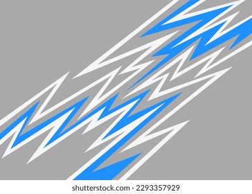 Abstract background with jagged lightning line pattern and with some copy space area