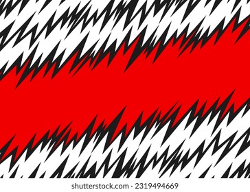 Abstract background with jagged lines pattern and with some copy space area