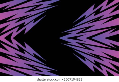 Abstract background with jagged lines pattern and with some copy space area