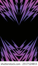 Abstract background with jagged lines pattern and with some copy space area