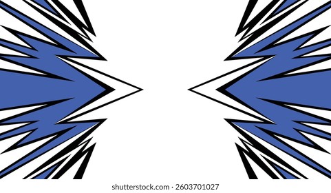 	
Abstract background with jagged lines pattern and with some copy space area