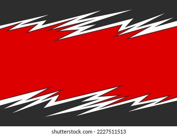 Abstract background with jagged spike pattern and with some copy space area