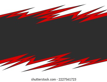 Abstract background with jagged spike pattern and with some copy space area
