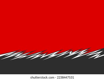 Abstract background with jagged spike pattern and with some copy space area