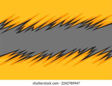 Abstract background with jagged spike pattern and with some copy space area