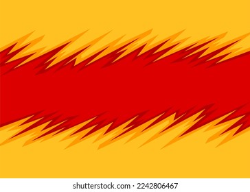 Abstract background with jagged spike pattern and with some copy space area