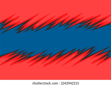 Abstract background with jagged spike pattern and with some copy space area