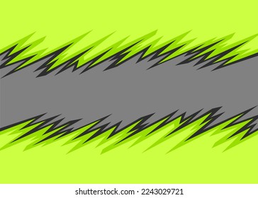 Abstract background with jagged spike pattern and with some copy space area