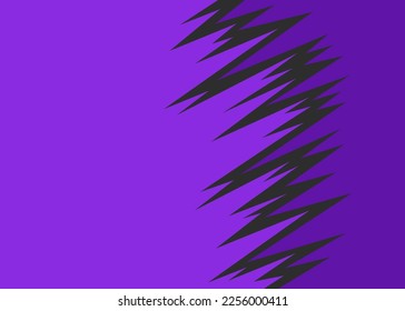 Abstract background with jagged spike pattern and with some copy space area
