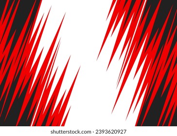 Abstract background with jagged spike pattern and with some copy space area