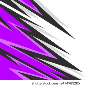 Abstract background with jagged spike pattern and with some copy space area