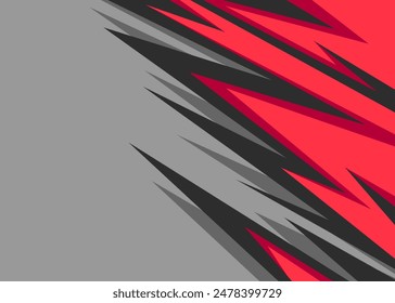 Abstract background with jagged spike pattern and with some copy space area