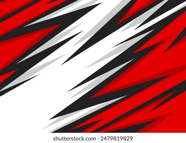 Abstract background with jagged spike pattern and with some copy space area