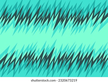 Abstract background with jagged spikes pattern and with some copy space area