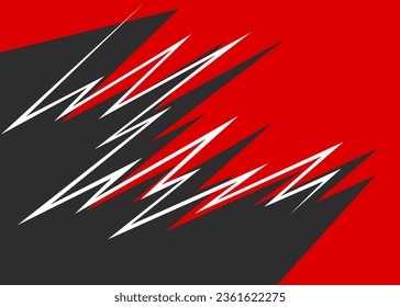 Abstract background with jagged zigzag line pattern and with some copy space area