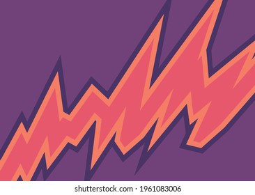 Abstract background with jagged zigzag pattern