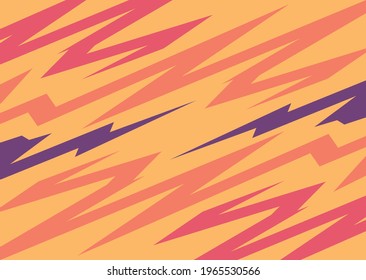Abstract background with jagged zigzag pattern