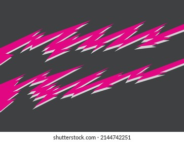 Abstract background with jagged zigzag pattern