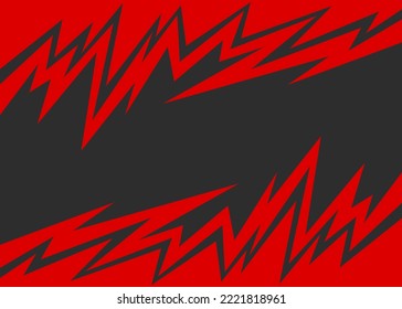 Abstract background with jagged zigzag pattern and with some copy space area