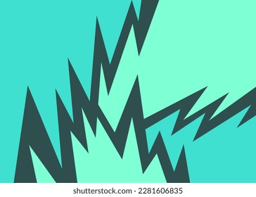 Abstract background with jagged zigzag pattern and some copy space area