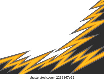 Abstract background with jagged zigzag pattern and with some copy space area