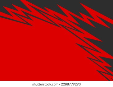 Abstract background with jagged zigzag pattern and with some copy space area