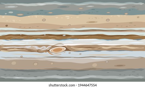 Abstract background of Jupiter surface illustration