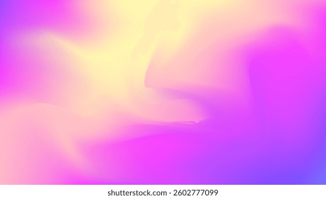 Abstract Background. Kawaii Paper. Hologram Texture. Pink Shiny Gradient. Soft Multicolor Backdrop. Metal Shapes. Digital Cover. Iridescent Gradient. Violet Abstract Background