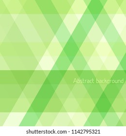 Abstract background with kelly green diagonal and horizontal stripes. Simple vector graphic pattern