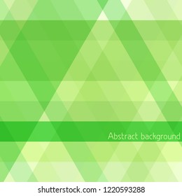 Abstract background with kelly green diagonal and horizontal stripes. Simple vector graphic pattern