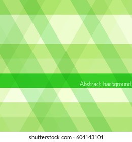 Abstract background with kelly green diagonal and horizontal stripes. Simple vector graphic pattern