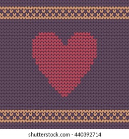 Abstract background knitted pattern