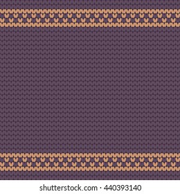 Abstract background knitted pattern