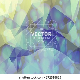 Abstract  background with label, can be used for website, info-graphics