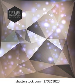 Abstract background with label, can be used for website