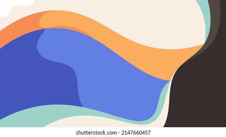 Resumen de fondo con concepto de paisaje