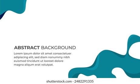 Abstract background landscape modern background in navy