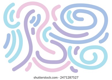 Abstract Background Landscape with Rainbow color for your graphic resource
