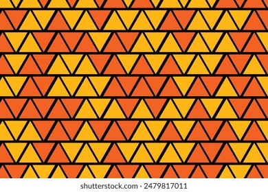 Forma Abstractas del paisaje del fondo con el color naranja para su recurso gráfico