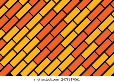 Abstract Background Landscape Shape with Orange color for your graphic resource