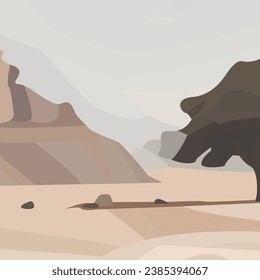 Abstract. Abstract background. Abstract landscape. Background vector stock.