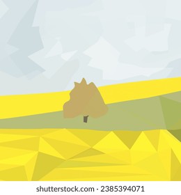 Abstract. Abstract background. Abstract landscape. Background vector stock.