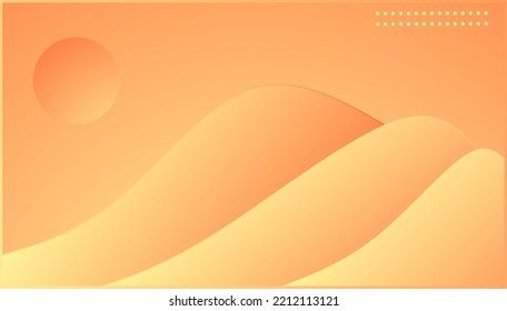 Abstract Background With Lanscape Pattern