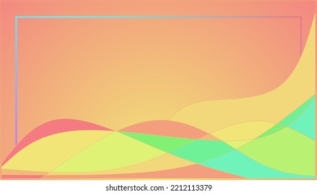 Abstract Background With Lanscape Pattern