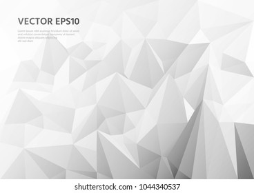 Abstract background with large shapes. The texture of the triangles.