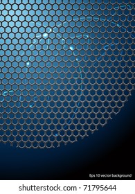 Abstract background with lattice
