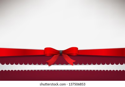 Abstract background with the Latvia Flag and a red bow. (Vector EPS10)