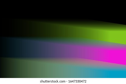 An abstract background, layered features, step, gradient, blur