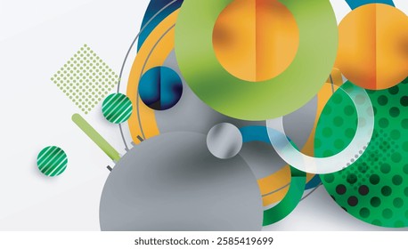 Abstract background - layered geometric shapes with smooth gradients and transparency - Powered by Shutterstock - Get 15% off with code: PIKWIZARD15